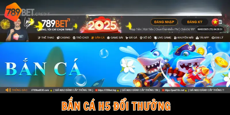 Bắn Cá H5 Đổi Thưởng