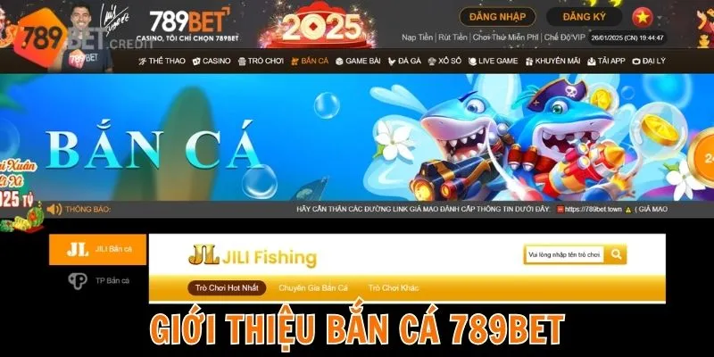 Giới thiệu bắn cá 789bet