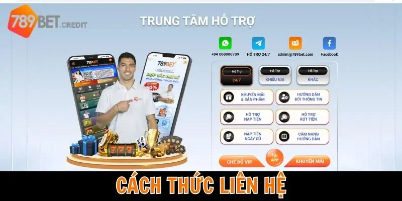 Liên hệ với 789BET.credit như thế nào?