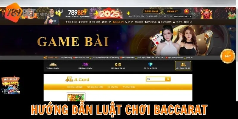Hướng Dẫn Luật Chơi Baccarat