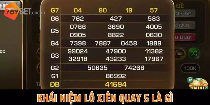 Khái niệm lô xiên quay 5 là gì