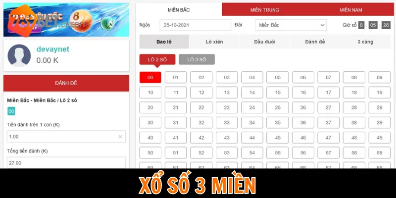 Xổ số 3 miền truyền thống phù hợp với mọi đối tượng